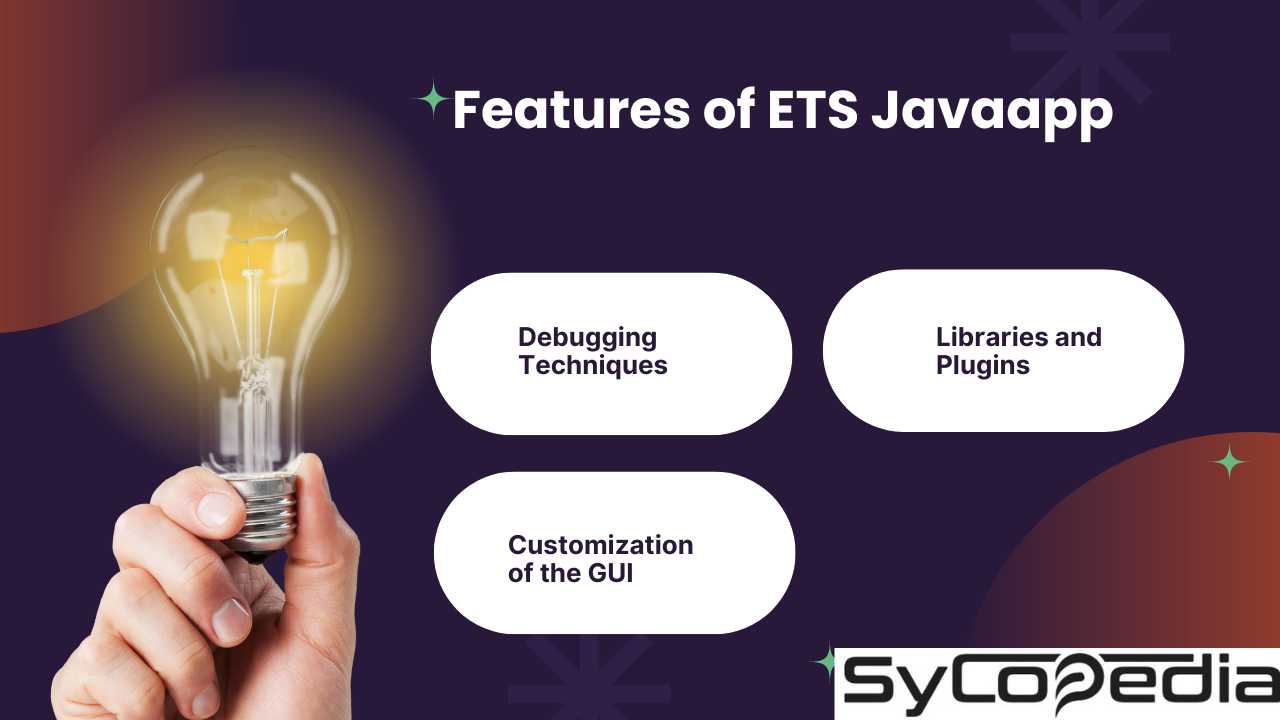 Features of Guide ETSJavaapp 