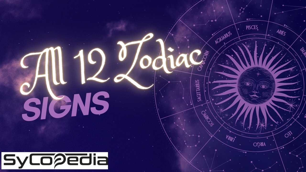 The 12 Zodiac Signs