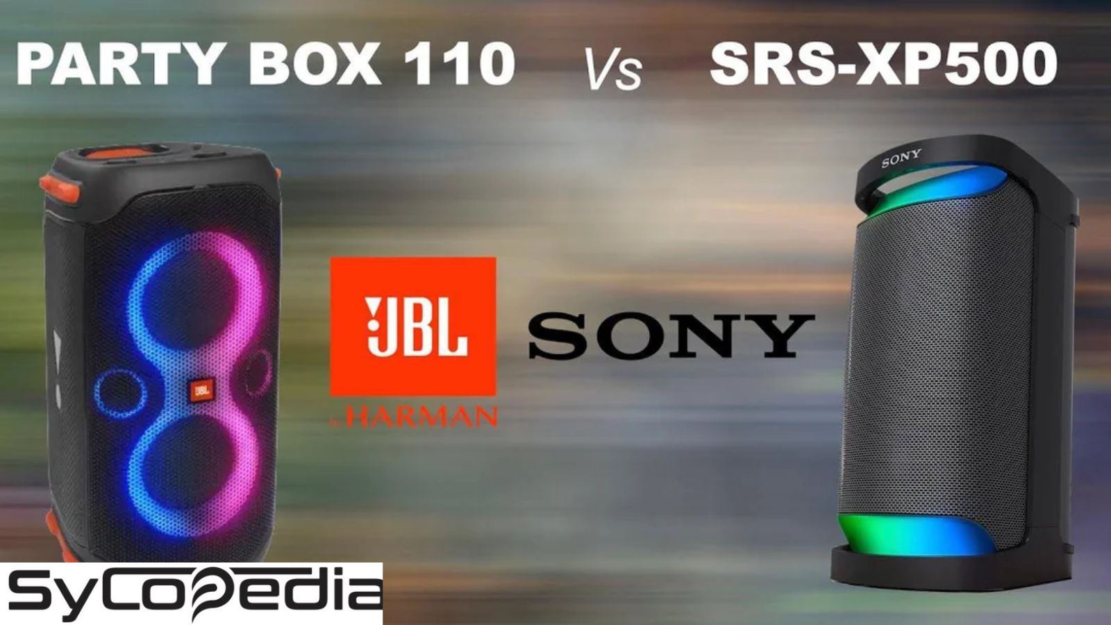 Sony XP500 vs. JBL PartyBox 110